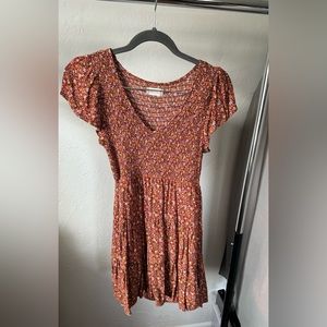 Size small Autumnal colored sundress